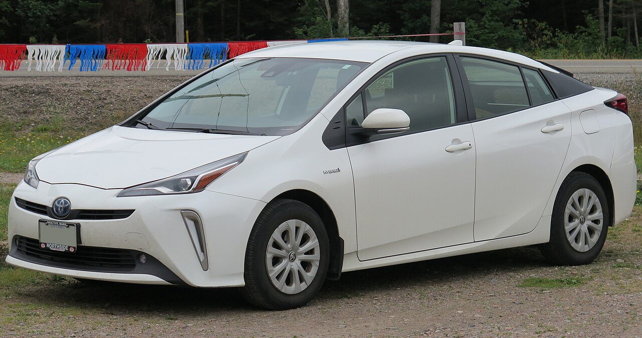Toyota Prius blanco - Taxi Alberto Garcés Zaragoza